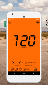 اسکرین شات برنامه Speedometer: GPS Speedometer 4