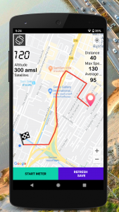 اسکرین شات برنامه GPS Speedometer - Trip Meter 7