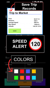 اسکرین شات 5 برنامه GPS Speedometer - Trip Meter