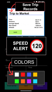 اسکرین شات برنامه GPS Speedometer - Trip Meter 5