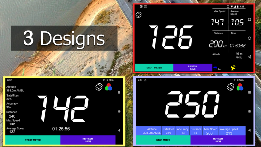 اسکرین شات 6 برنامه GPS Speedometer - Trip Meter