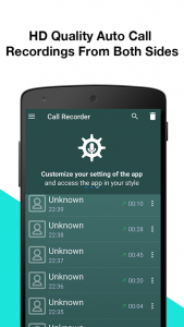 اسکرین شات 1 برنامه Call Recorder