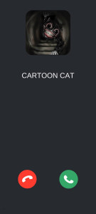 اسکرین شات بازی fake call from Cartoon Cat 5