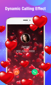 اسکرین شات برنامه Call Flash- Color Phone Screen 1