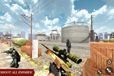 اسکرین شات بازی Real Counter Terrorist Strike: New Shooting Games 8