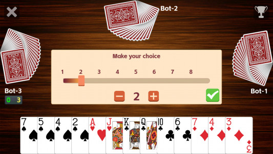 اسکرین شات بازی Callbreak League - Card Game 4
