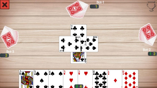 اسکرین شات 5 بازی Callbreak Master - Card Game