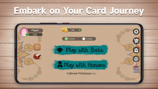 اسکرین شات 1 بازی Callbreak Master - Card Game