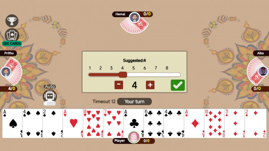 اسکرین شات بازی Callbreak Master - Card Game 4