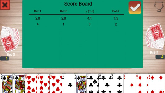 اسکرین شات 6 بازی Callbreak Master - Card Game