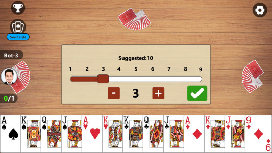 اسکرین شات 5 بازی Callbreak Master 3 - Card Game