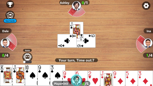اسکرین شات 3 بازی Callbreak Master 3 - Card Game