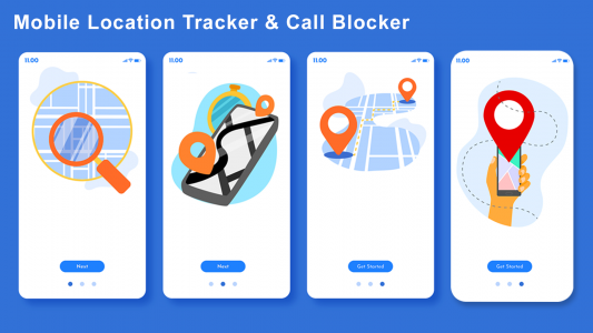 اسکرین شات برنامه Mobile Location Tracker 3