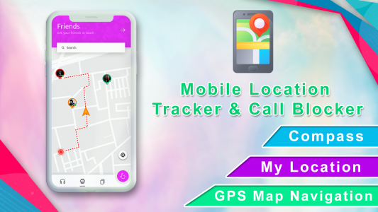 اسکرین شات برنامه Mobile Location Tracker 2