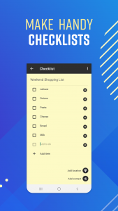اسکرین شات 2 برنامه Notes - Notepad and to do list