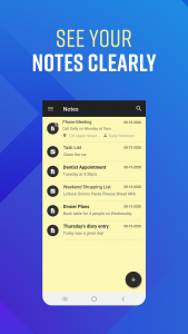 اسکرین شات 5 برنامه Notes - Notepad and to do list