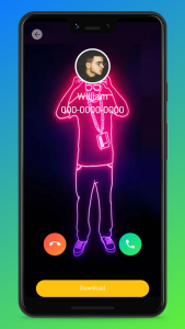 اسکرین شات برنامه Call Flash - Color Flash 4