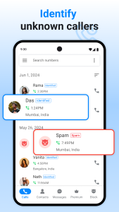 اسکرین شات 4 برنامه Caller ID, Phone Dialer, Block