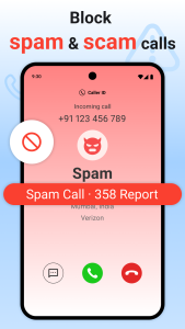اسکرین شات 2 برنامه Caller ID, Phone Dialer, Block
