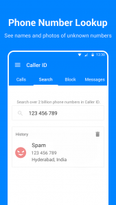 اسکرین شات برنامه Caller ID, Phone Dialer, Block 6