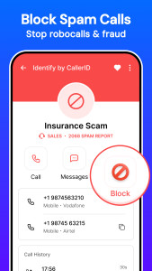 اسکرین شات 2 برنامه Callit: Caller ID, Block & SMS