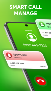 اسکرین شات 1 برنامه Caller ID & Spam Block