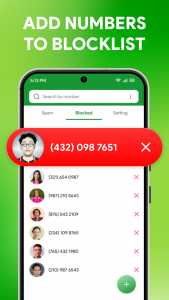 اسکرین شات 4 برنامه Caller ID & Spam Block