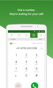 اسکرین شات برنامه CallIndia - Unlimited Calls 3