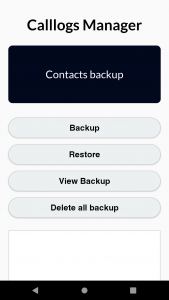 اسکرین شات برنامه Super SMS Backup & Restore 4