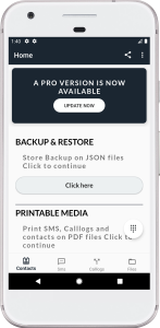 اسکرین شات 3 برنامه Call Log and sms manager
