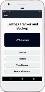 اسکرین شات 5 برنامه Call Log and sms manager