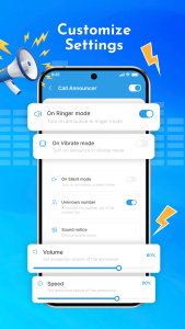 اسکرین شات 7 برنامه Call Announcer & Message Alert