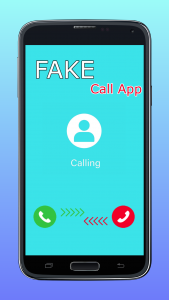 اسکرین شات برنامه Fake Call-Fun Phone Call Prank 1