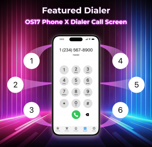 اسکرین شات برنامه iCall - Phone Dialer Screen 4