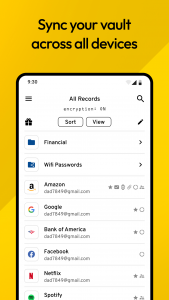 اسکرین شات 3 برنامه Keeper Password Manager