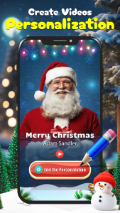 اسکرین شات 4 برنامه Call Santa Claus: Prank Call