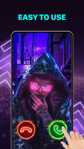 اسکرین شات 6 برنامه Color Phone - Nice Call Screen