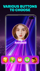 اسکرین شات 5 برنامه Color Phone - Nice Call Screen
