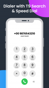 اسکرین شات 3 برنامه iCallify Phone Contacts Dialer