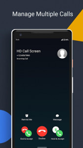 اسکرین شات برنامه HD Phone 6 i Call Screen OS9 & Dialer OS 14 Style 3