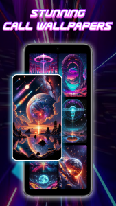 اسکرین شات برنامه Color Phone Call Screen Theme 2