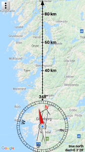 اسکرین شات برنامه Orienteering Compass & Map 6