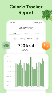 اسکرین شات 6 برنامه Calora: AI Calorie Counter