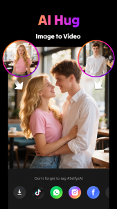 اسکرین شات 2 برنامه AI Video Generator : SelfyzAI