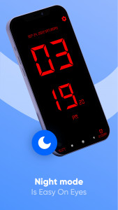اسکرین شات 6 برنامه Huge Digital Clock