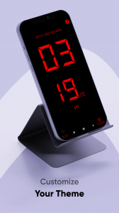 اسکرین شات برنامه Huge Digital Clock 1