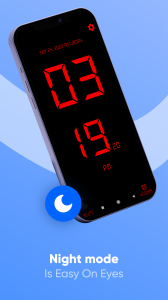 اسکرین شات برنامه Huge Digital Clock 6