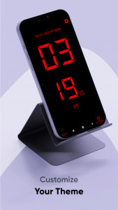اسکرین شات 1 برنامه Huge Digital Clock