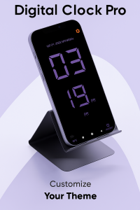 اسکرین شات 3 برنامه Huge Digital Clock Pro