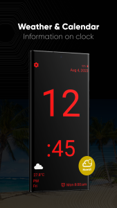 اسکرین شات 8 برنامه Huge Digital Clock Pro